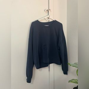 Lululemon Perfectly Oversized Cropped Crew Softstreme